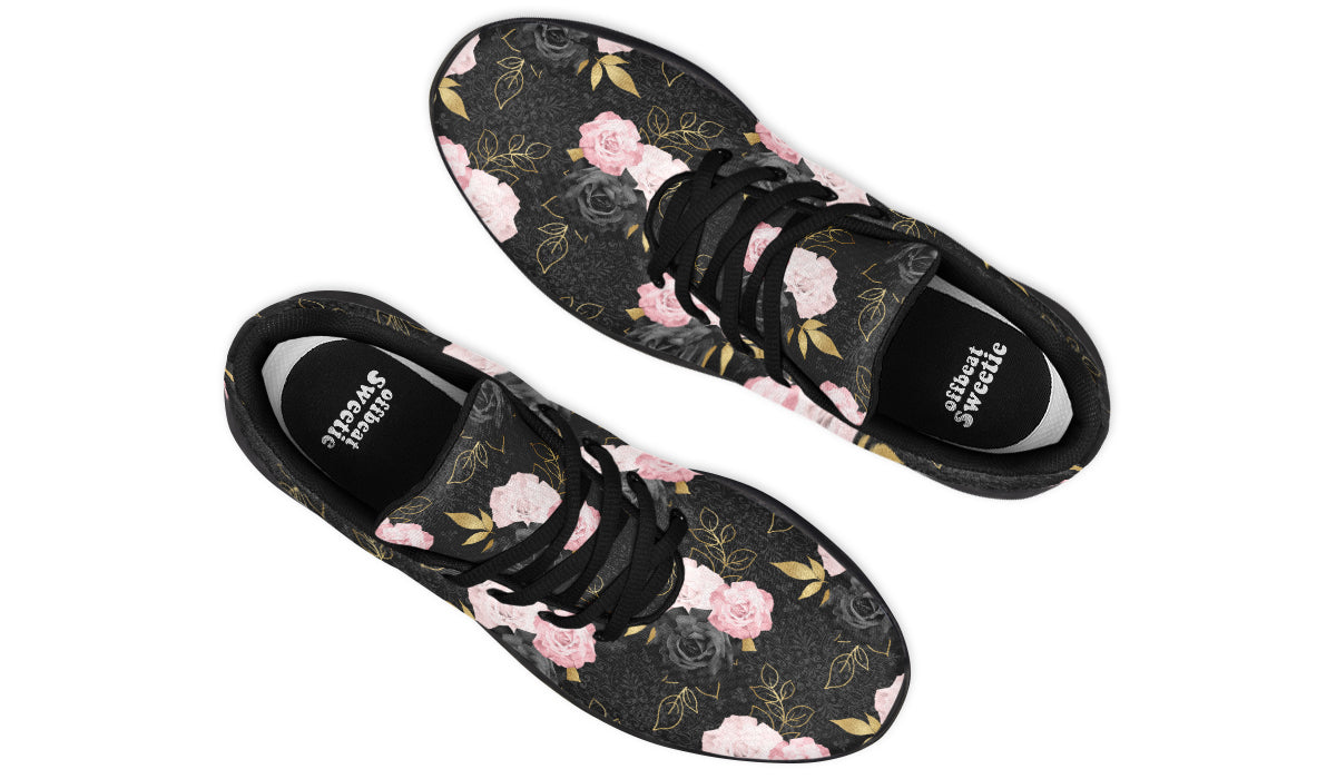 Blush Roses Sneakers - Offbeat Sweetie