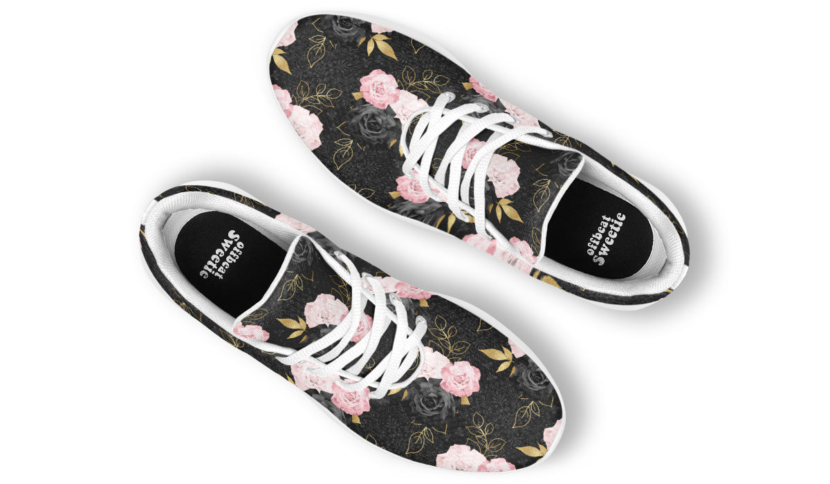 Blush Roses Sneakers - Offbeat Sweetie