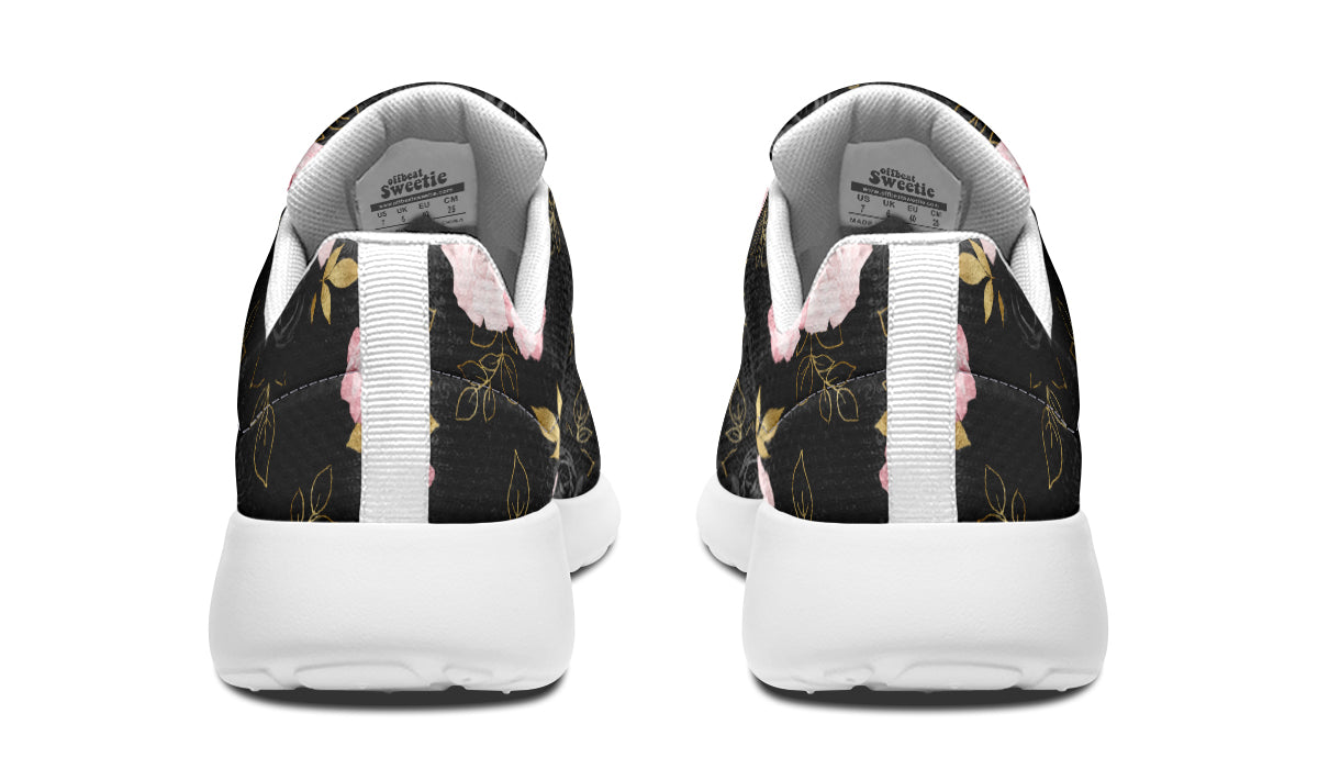 Blush Roses Sneakers - Offbeat Sweetie