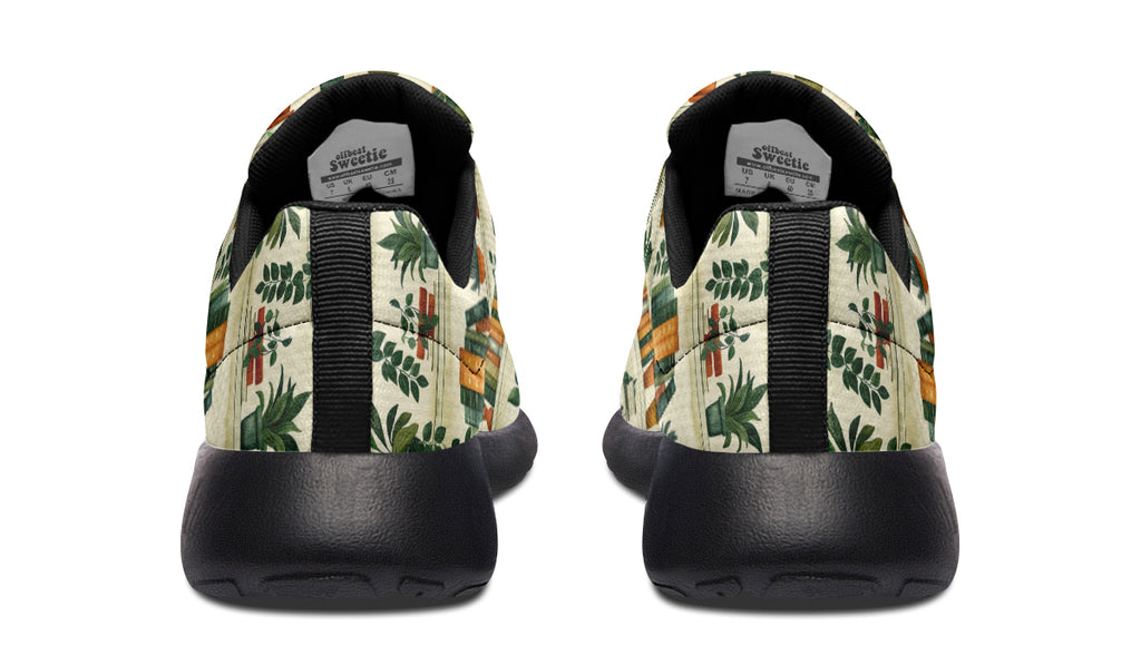 Books And Plants Sneakers - Offbeat Sweetie