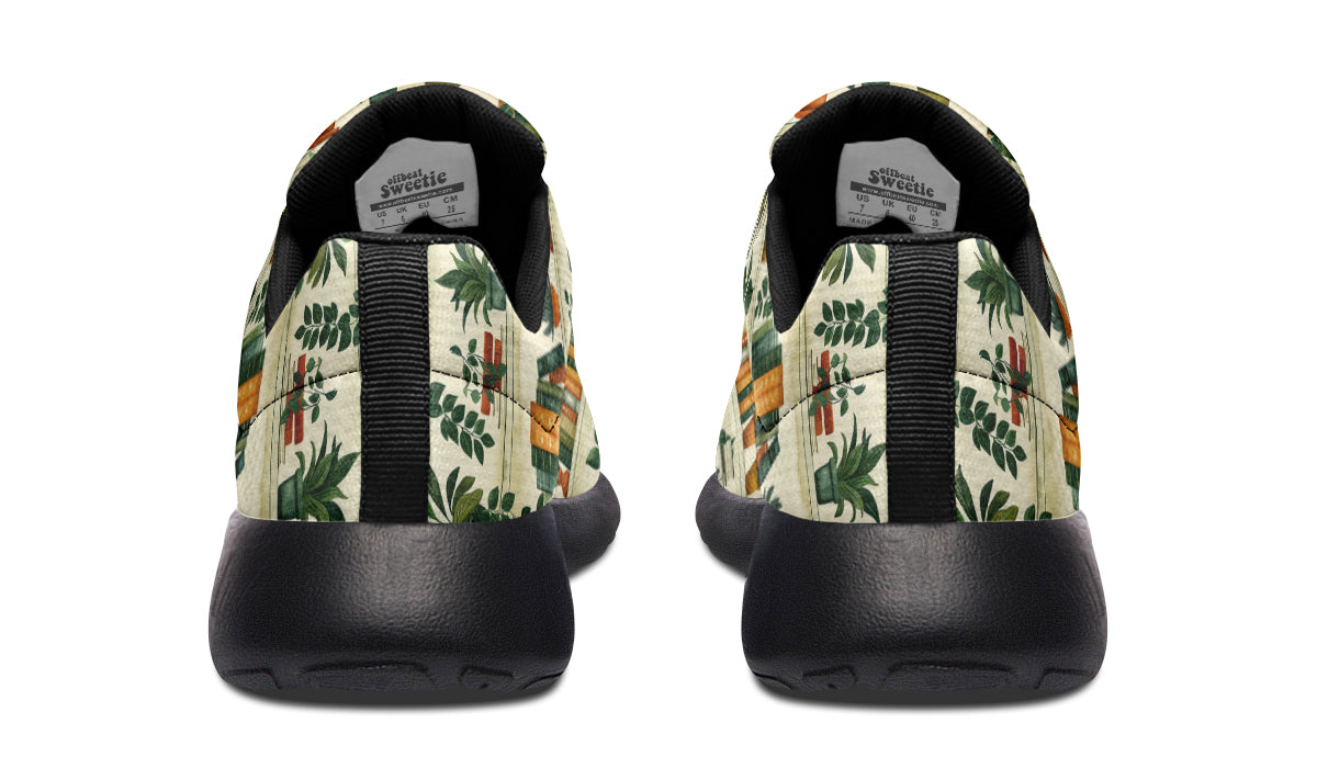 Books And Plants Sneakers - Offbeat Sweetie
