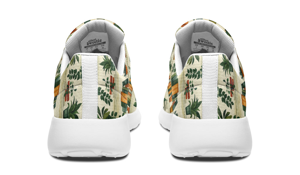 Books And Plants Sneakers - Offbeat Sweetie