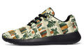 Books And Plants Sneakers - Offbeat Sweetie