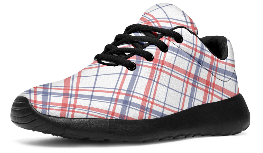 Candy Stripe Plaid Sneakers
