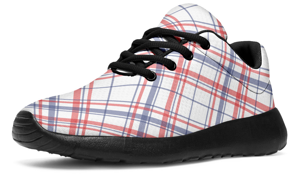 Candy Stripe Plaid Sneakers