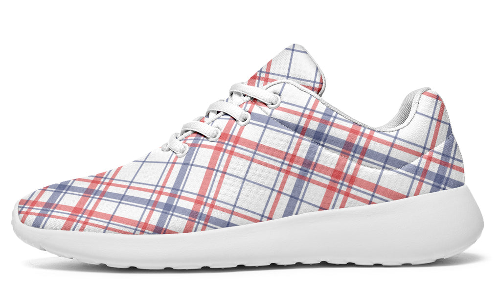 Candy Stripe Plaid Sneakers
