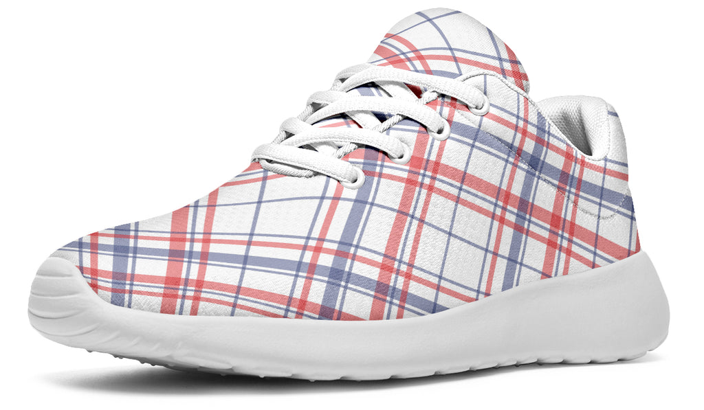Candy Stripe Plaid Sneakers