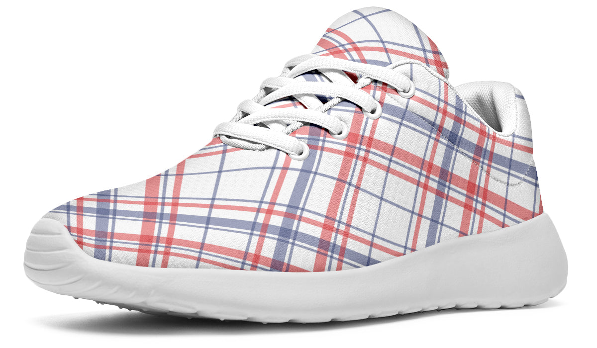 Candy Stripe Plaid Sneakers