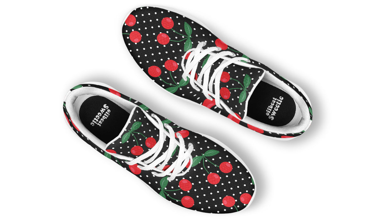 Cherries Sneakers - Offbeat Sweetie