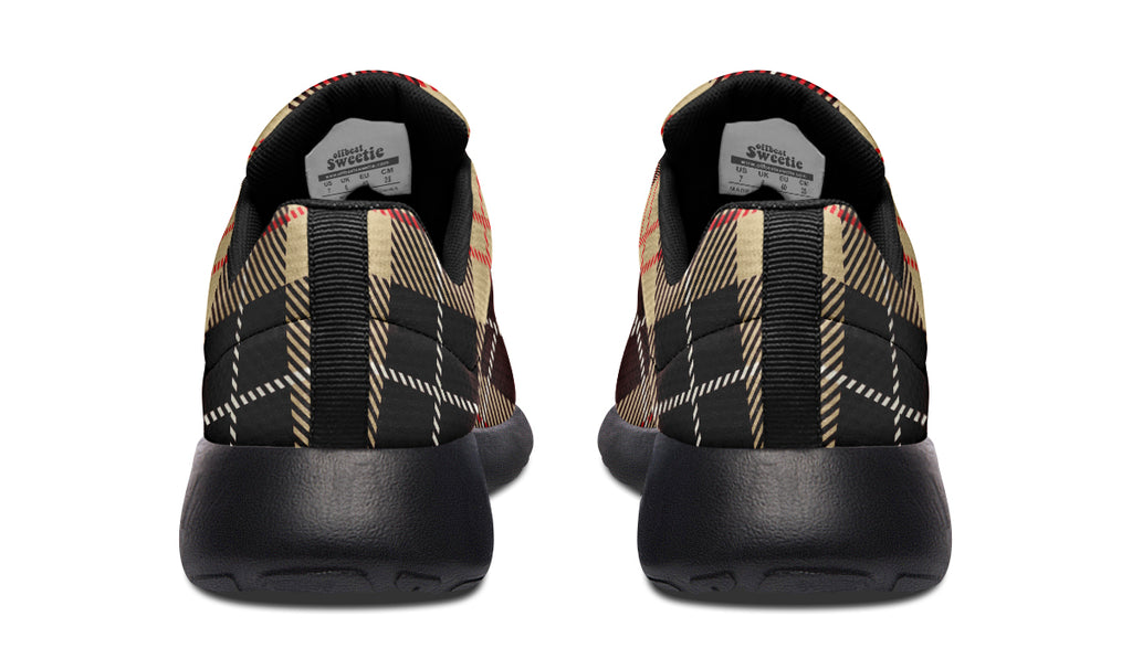 Choco Mocha Plaid Sneakers
