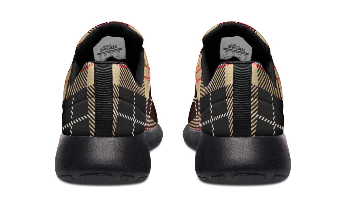 Choco Mocha Plaid Sneakers