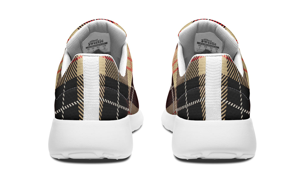 Choco Mocha Plaid Sneakers