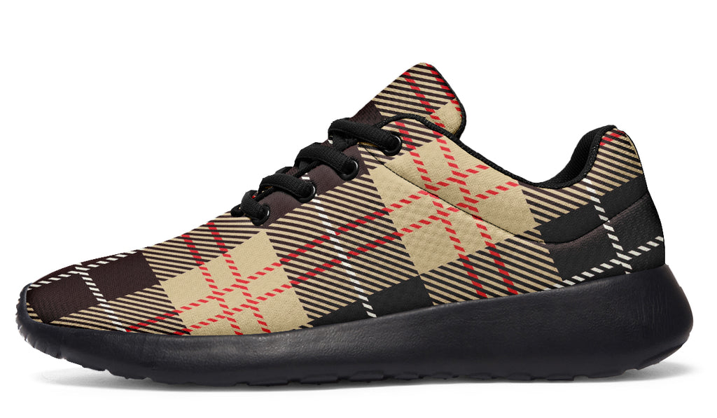 Choco Mocha Plaid Sneakers