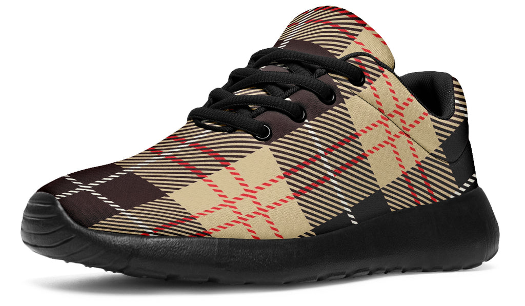 Choco Mocha Plaid Sneakers