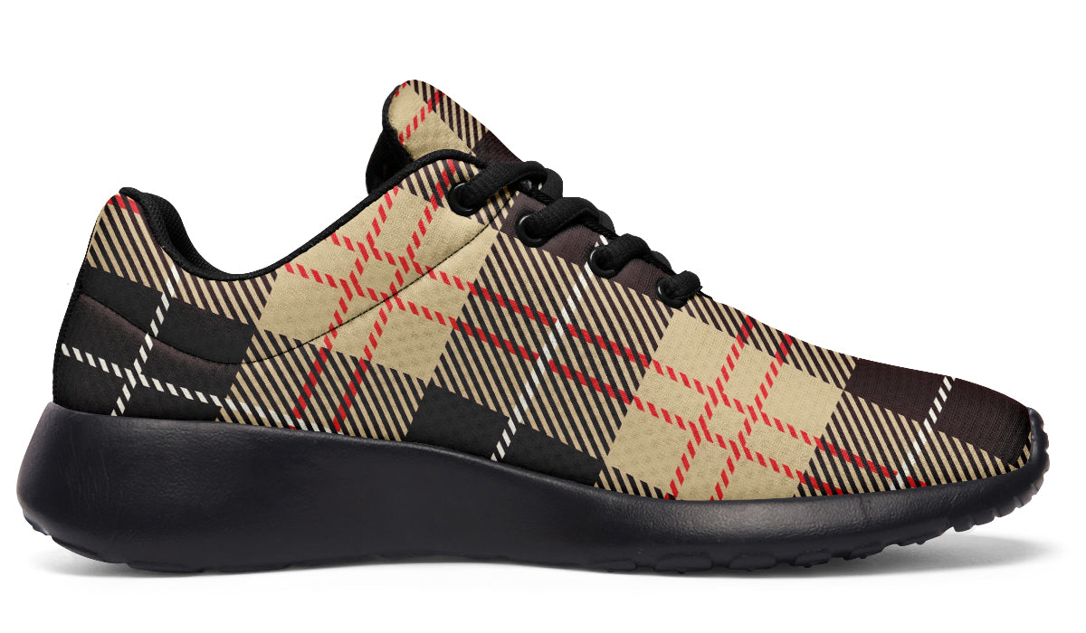 Choco Mocha Plaid Sneakers
