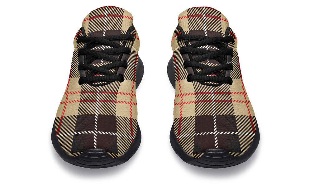 Choco Mocha Plaid Sneakers