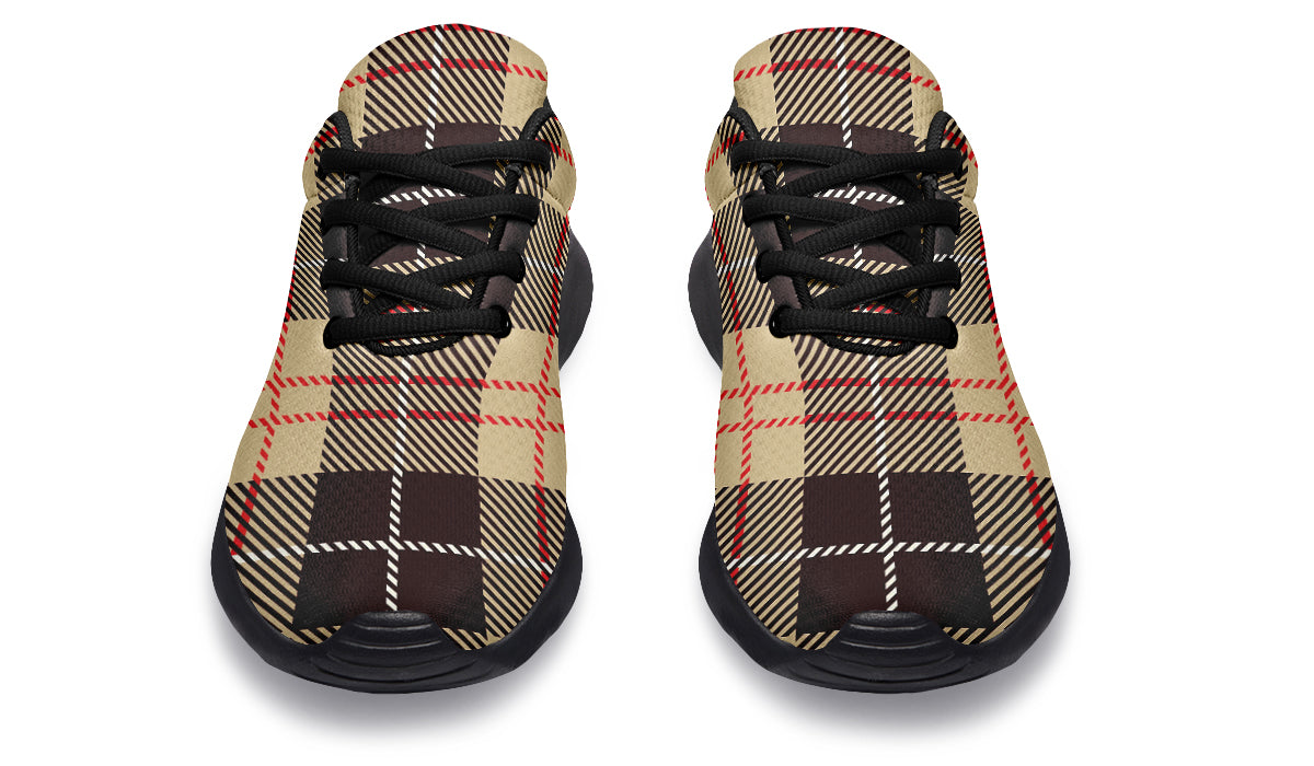 Choco Mocha Plaid Sneakers