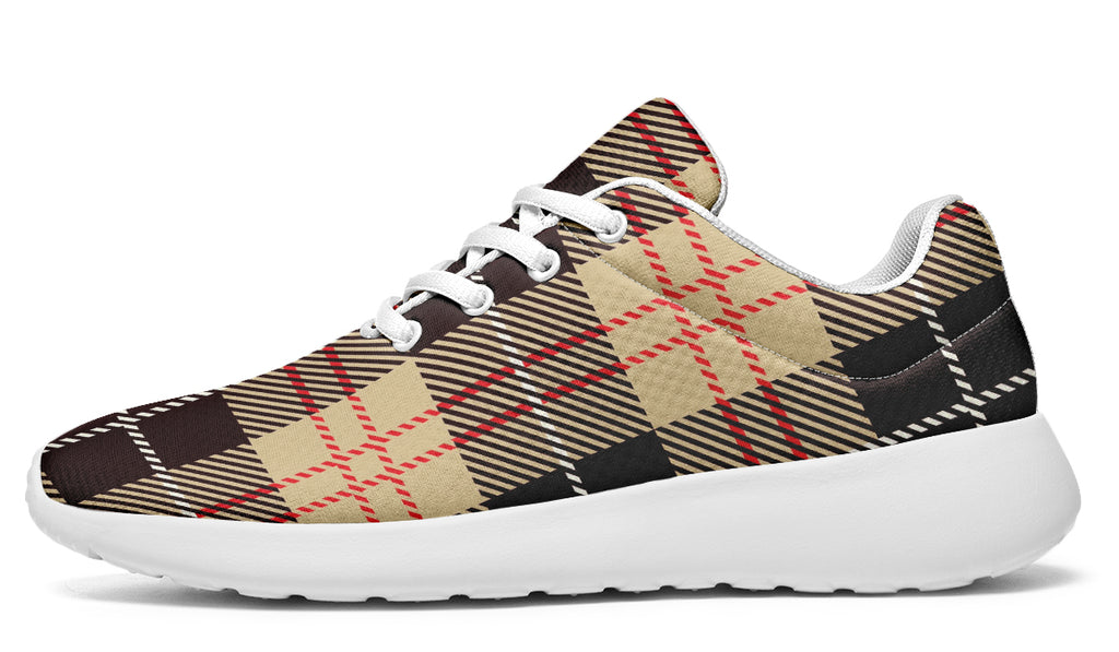 Choco Mocha Plaid Sneakers