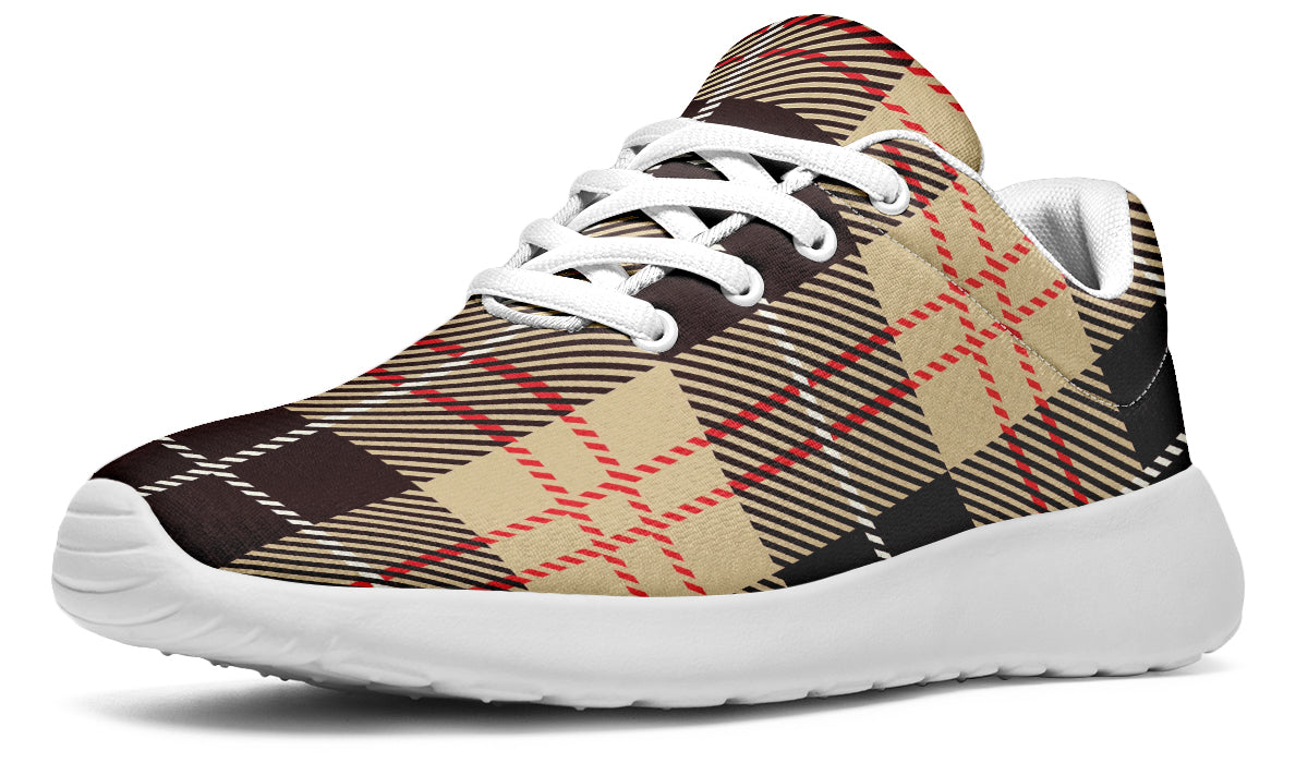 Choco Mocha Plaid Sneakers