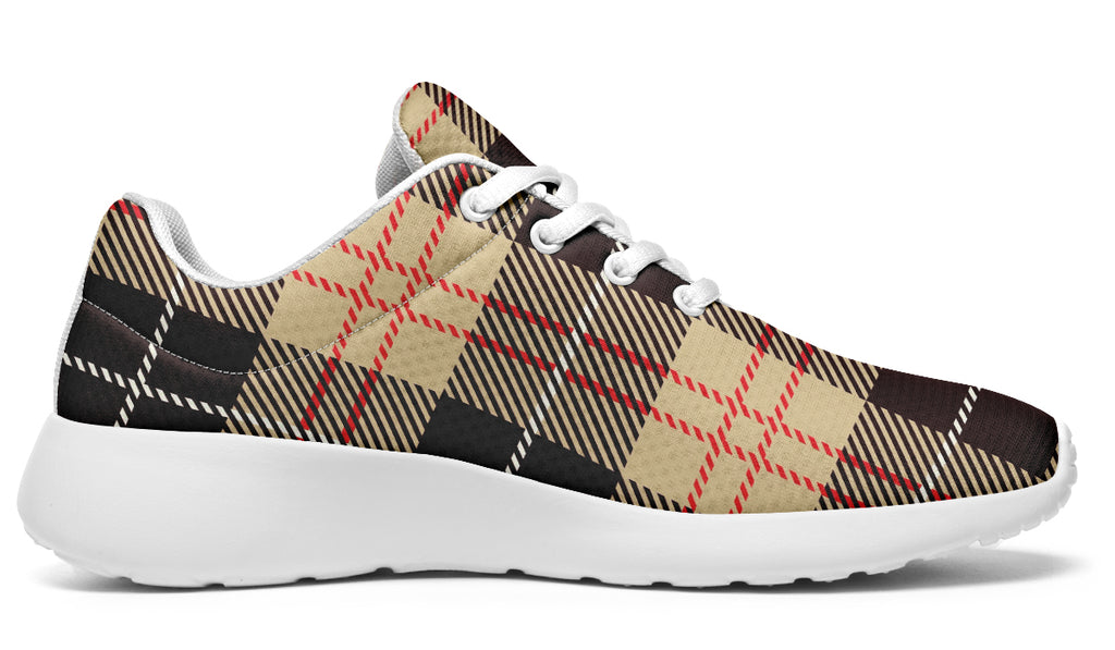 Choco Mocha Plaid Sneakers