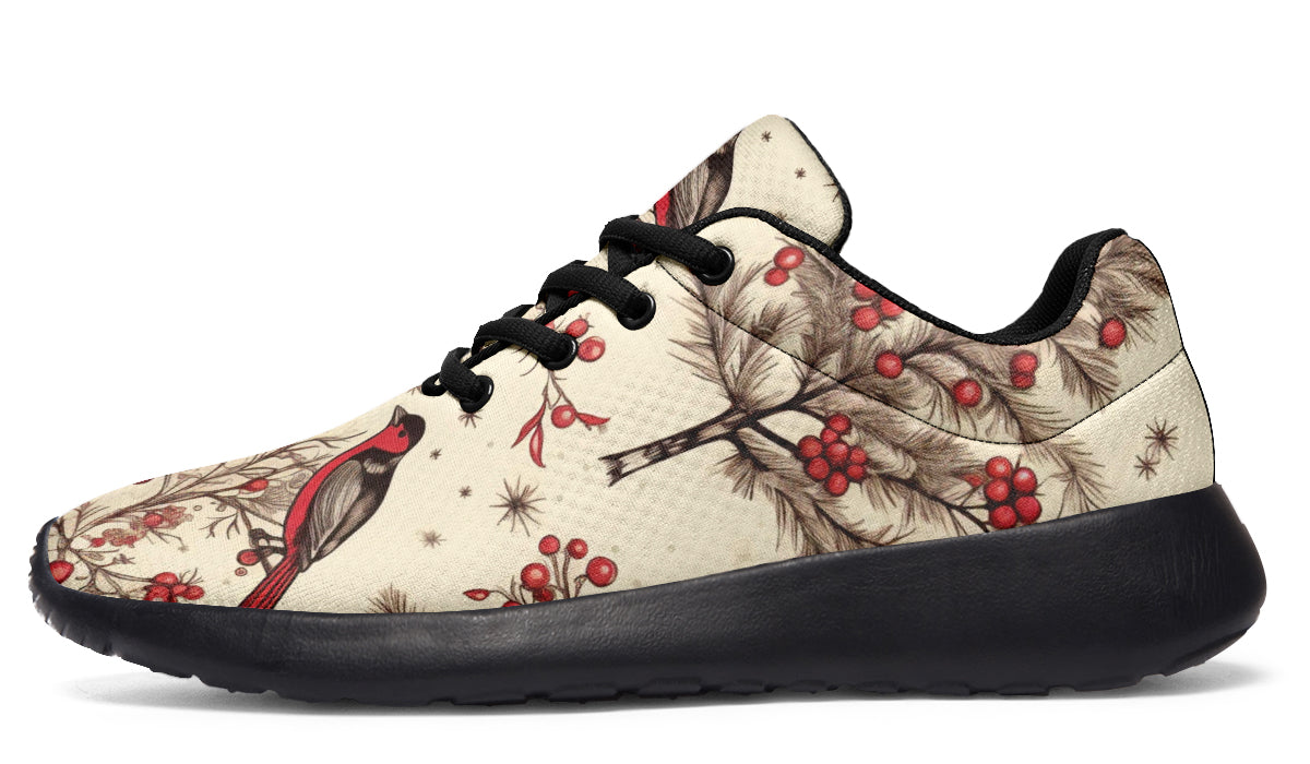 Christmas Birds Sneakers - Offbeat Sweetie