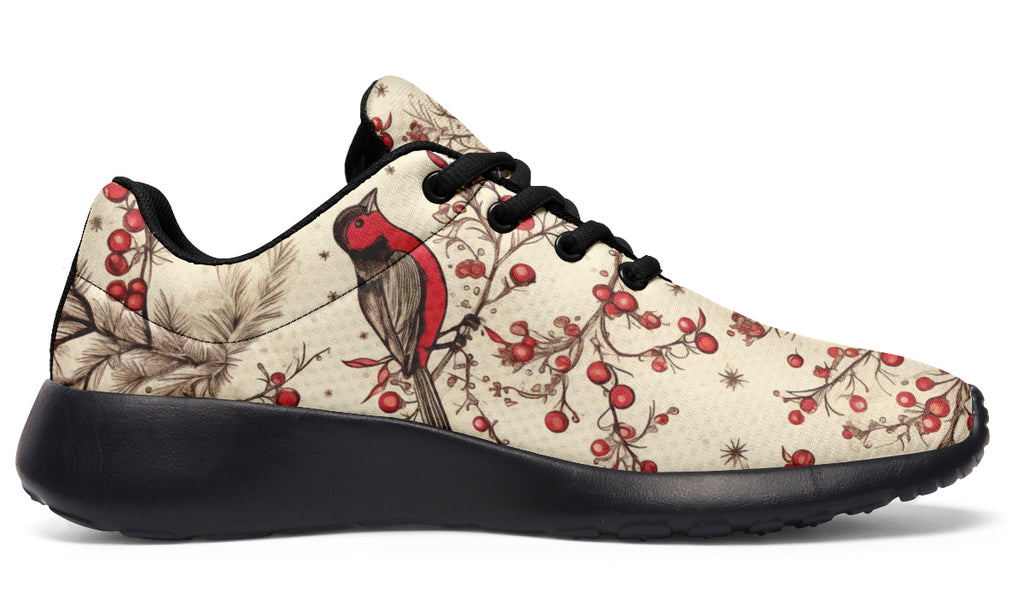 Christmas Birds Sneakers - Offbeat Sweetie