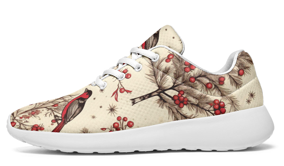 Christmas Birds Sneakers - Offbeat Sweetie