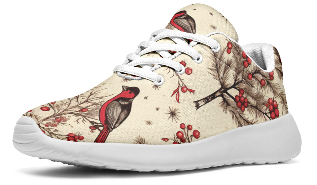 Christmas Birds Sneakers - Offbeat Sweetie