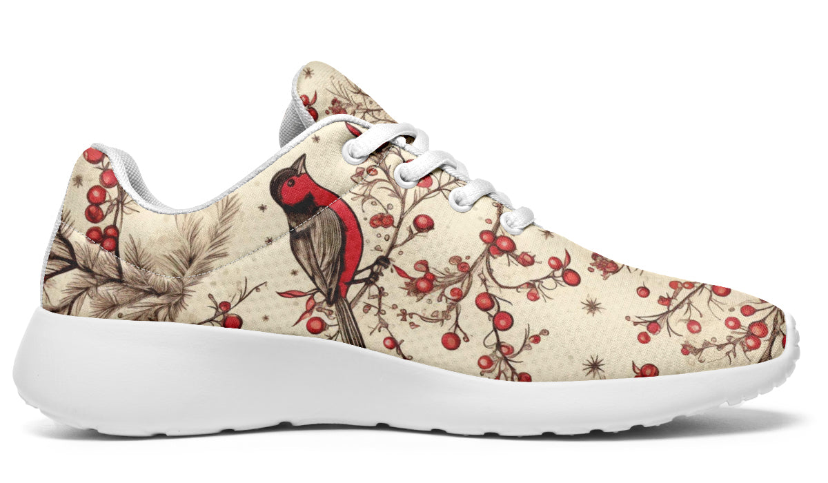 Christmas Birds Sneakers - Offbeat Sweetie