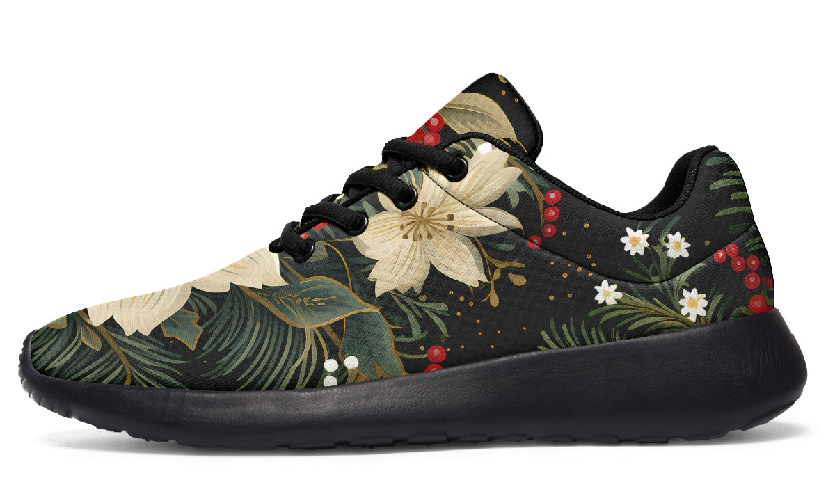 Christmas Flora Sneakers - Offbeat Sweetie
