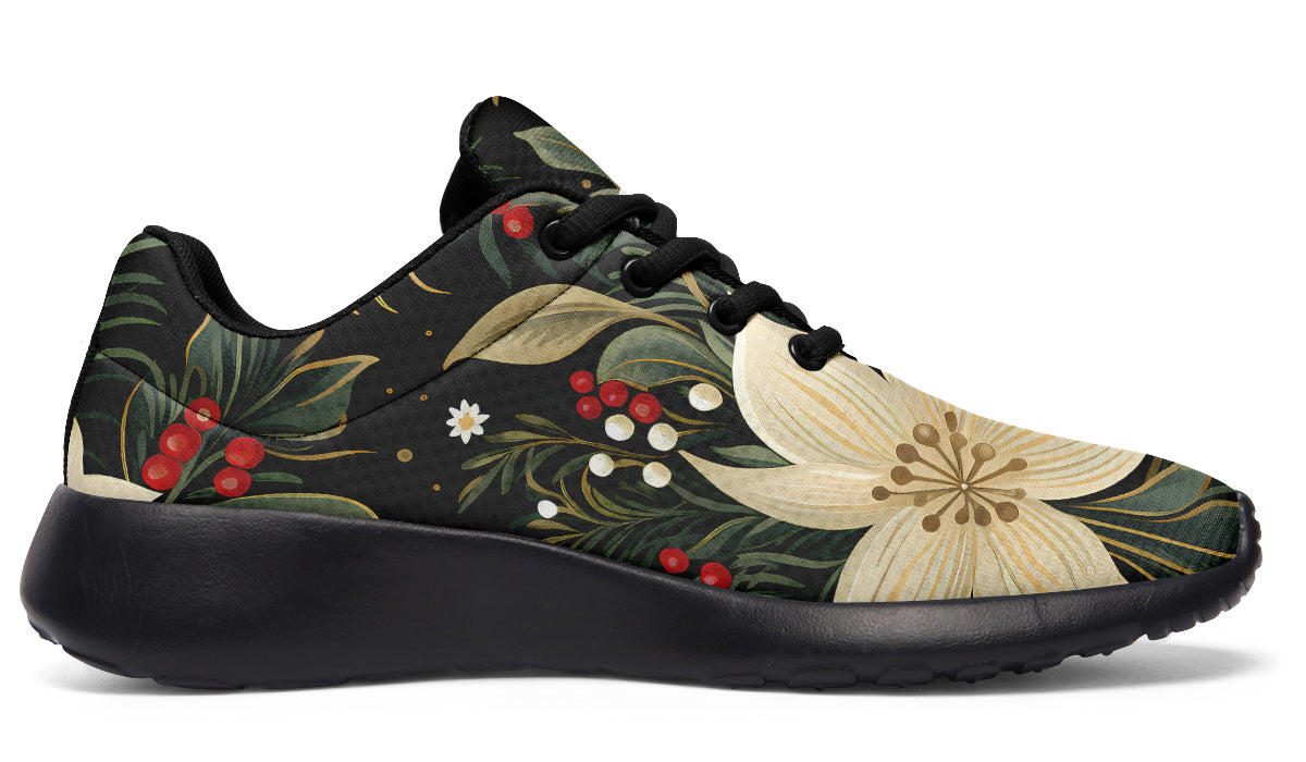 Christmas Flora Sneakers - Offbeat Sweetie