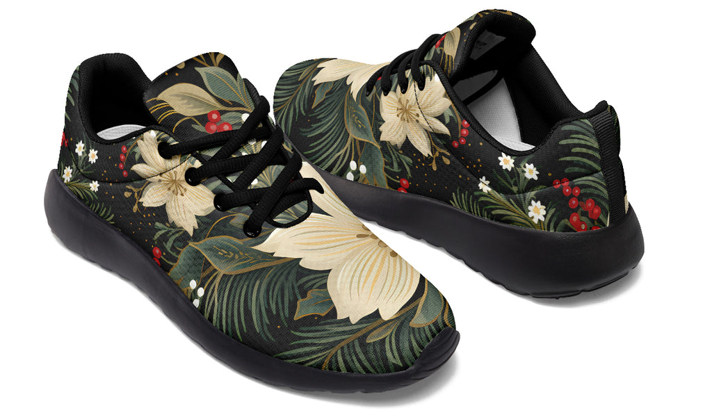Christmas Flora Sneakers - Offbeat Sweetie