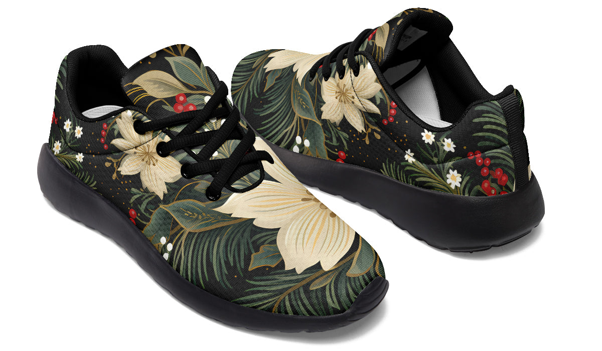 Christmas Flora Sneakers - Offbeat Sweetie