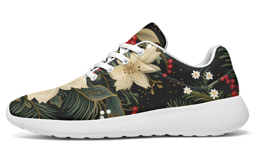 Christmas Flora Sneakers - Offbeat Sweetie