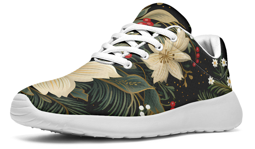 Christmas Flora Sneakers - Offbeat Sweetie
