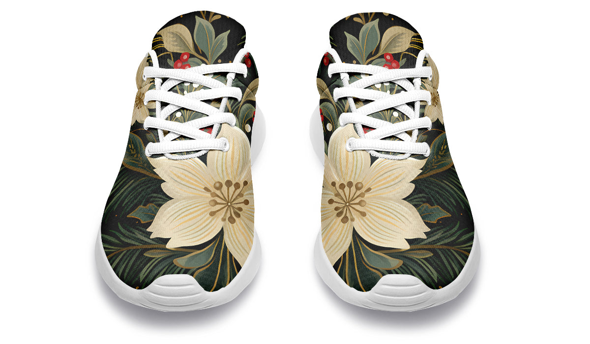 Christmas Flora Sneakers - Offbeat Sweetie