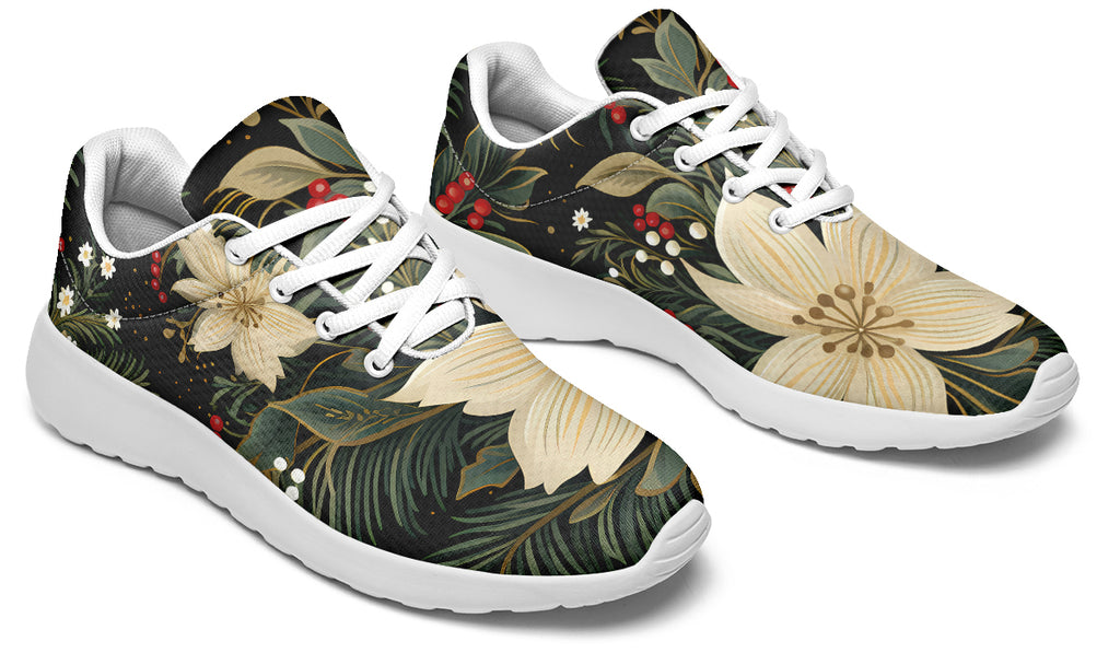 Christmas Flora Sneakers - Offbeat Sweetie