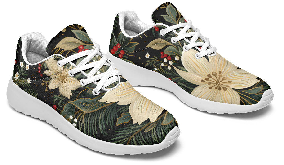 Christmas Flora Sneakers - Offbeat Sweetie