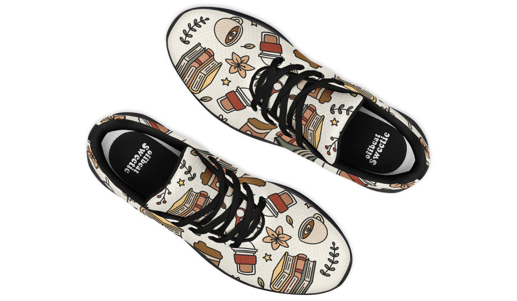 Coffee And Books Sneakers