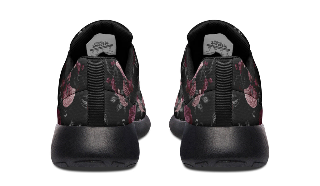 Crows And Roses Sneakers - Offbeat Sweetie