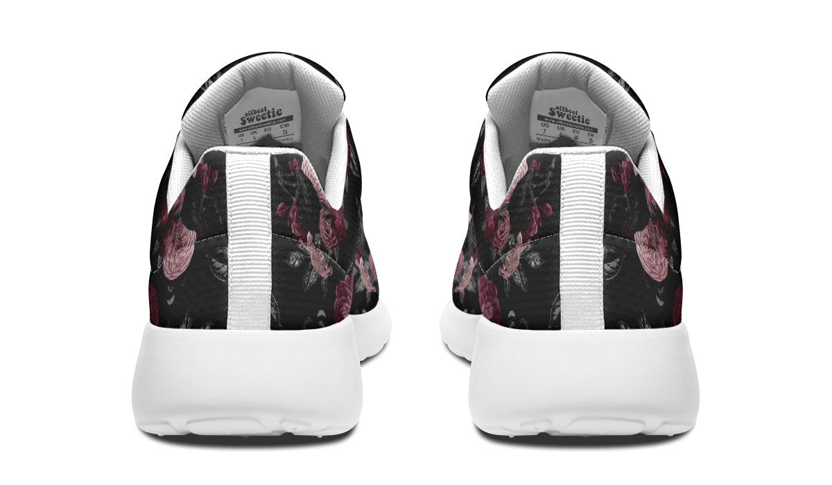 Crows And Roses Sneakers - Offbeat Sweetie