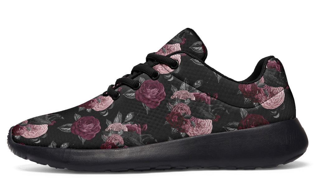Crows And Roses Sneakers - Offbeat Sweetie