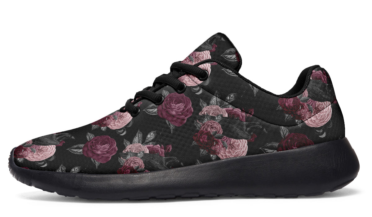 Crows And Roses Sneakers - Offbeat Sweetie