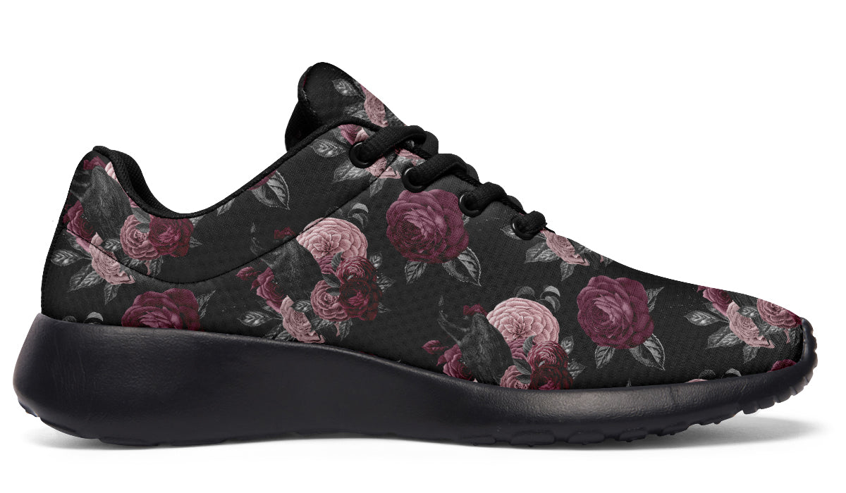 Crows And Roses Sneakers - Offbeat Sweetie