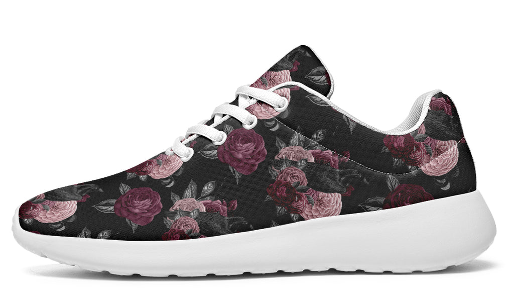 Crows And Roses Sneakers - Offbeat Sweetie