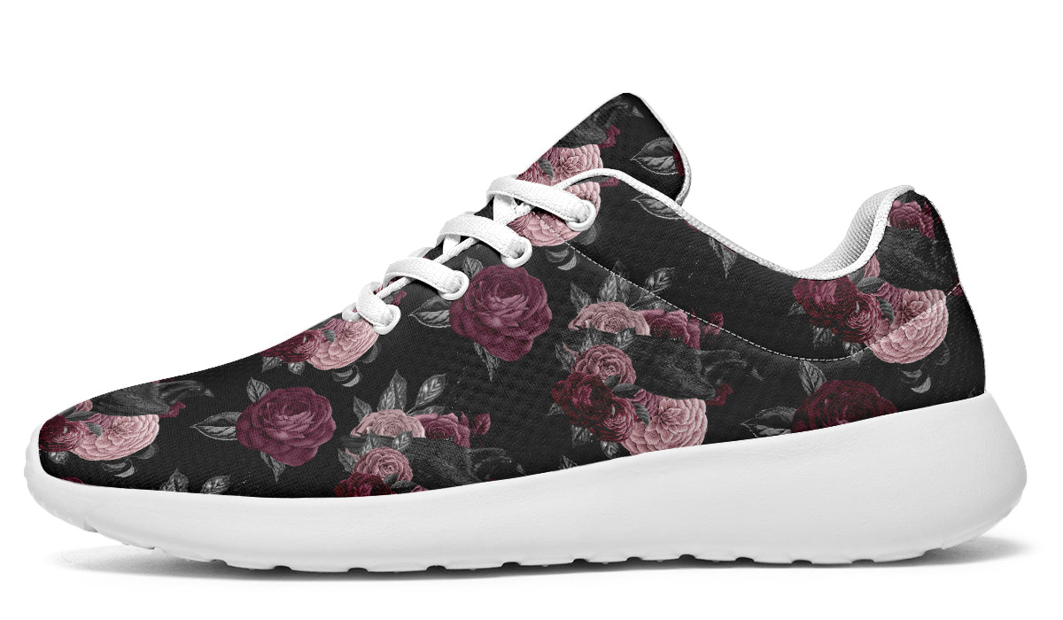 Crows And Roses Sneakers - Offbeat Sweetie