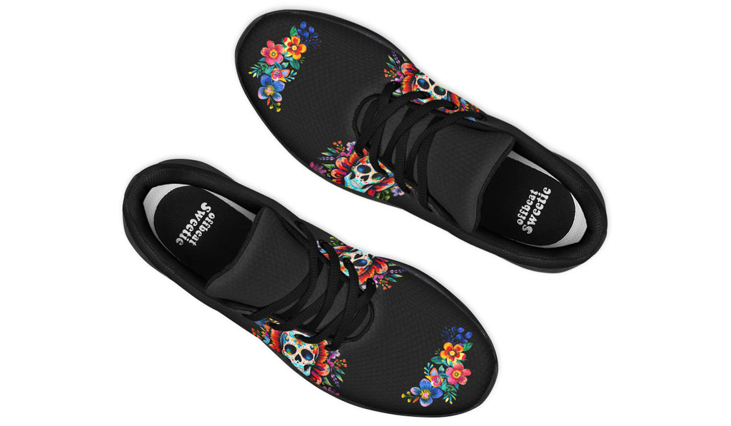 Day of the Dead Sneakers - Offbeat Sweetie