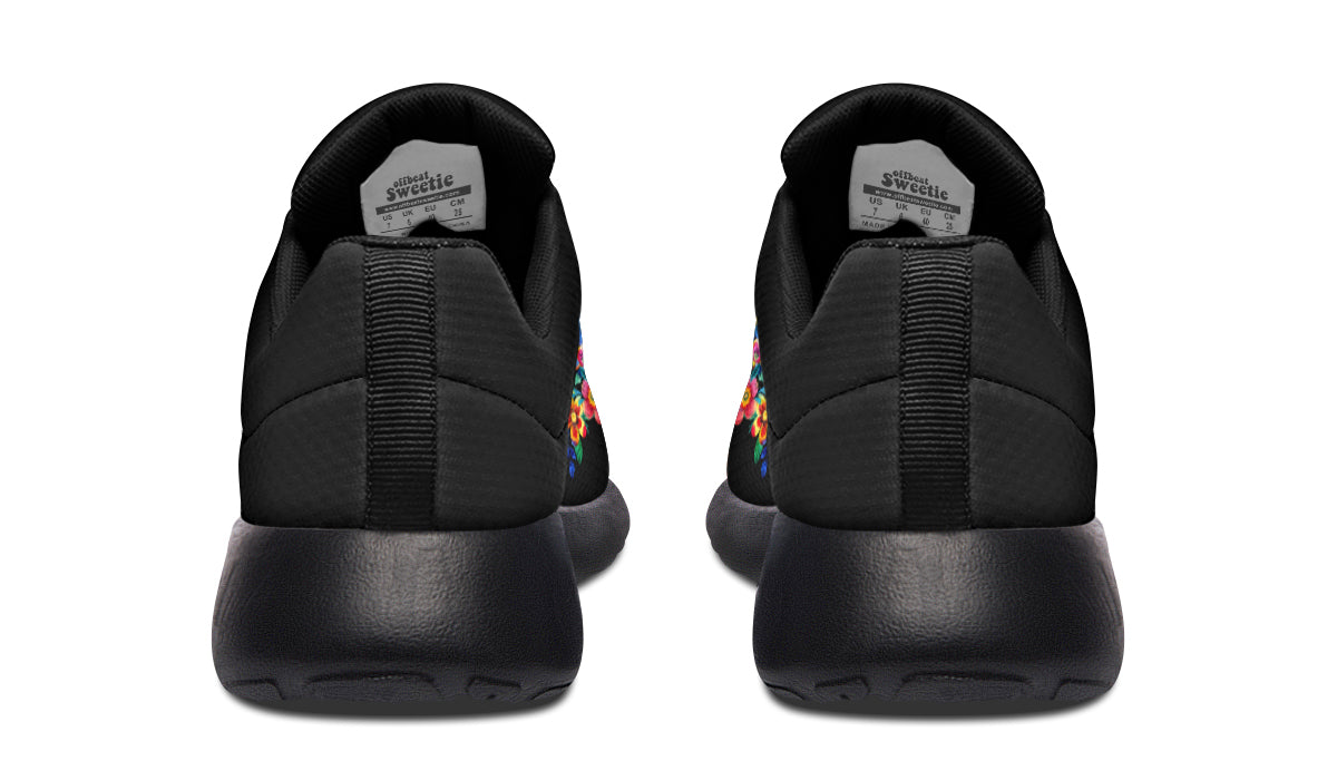 Day of the Dead Sneakers - Offbeat Sweetie