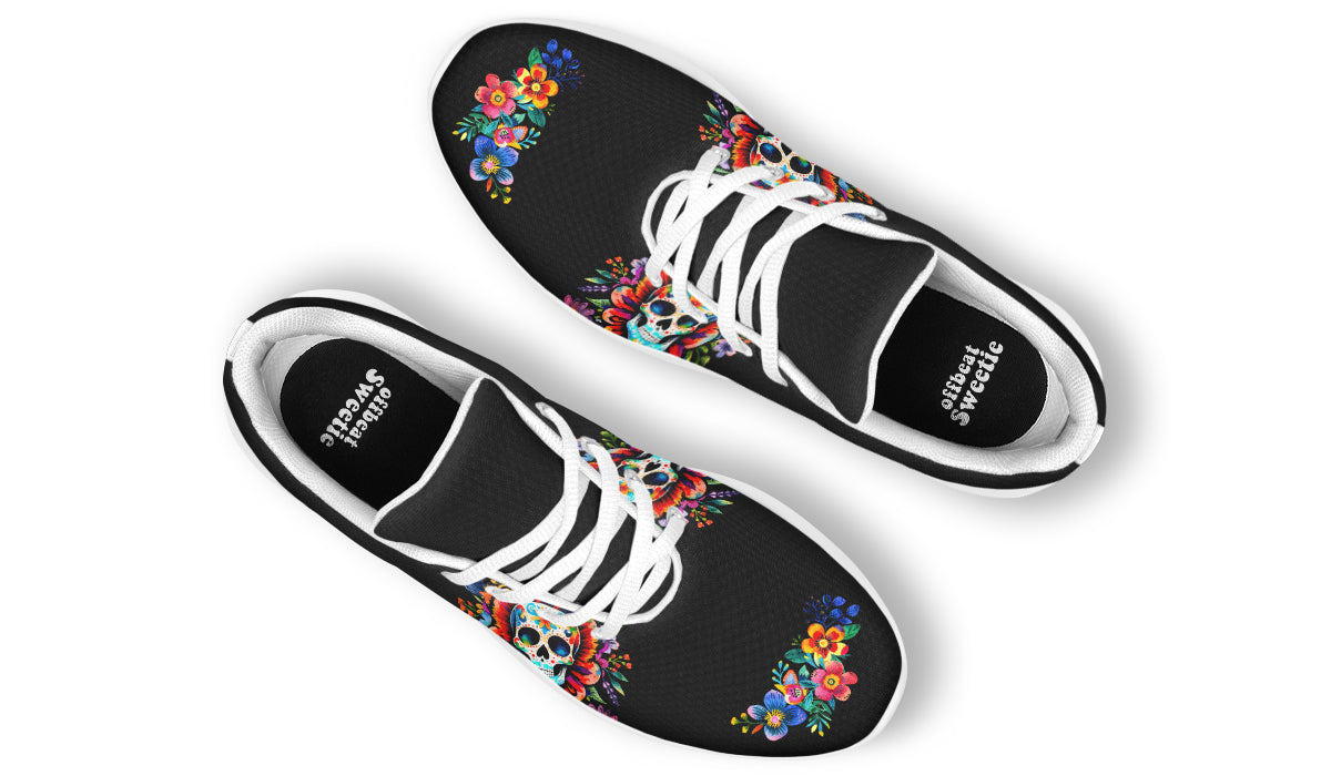 Day of the Dead Sneakers - Offbeat Sweetie
