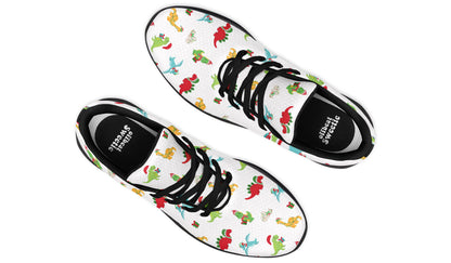 Dino Christmas Sneakers - Offbeat Sweetie